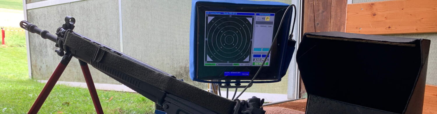 Obligatorisch - Gewehr mit Monitor